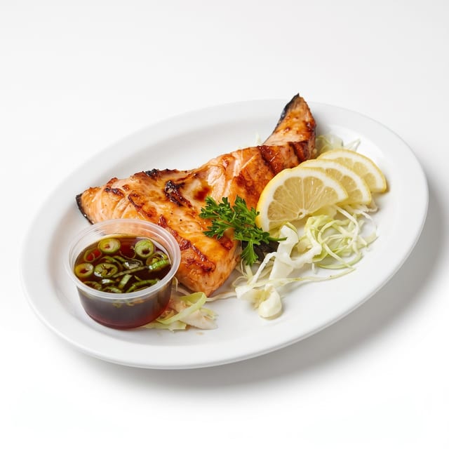 Salmon Kama.