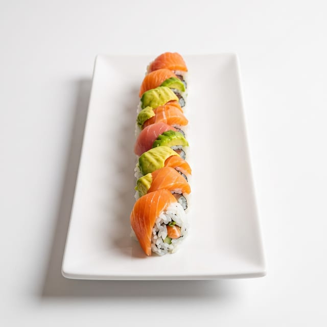 Double Salmon Roll.