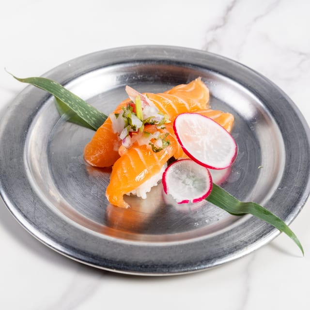 Pico Salmon Nigiri.