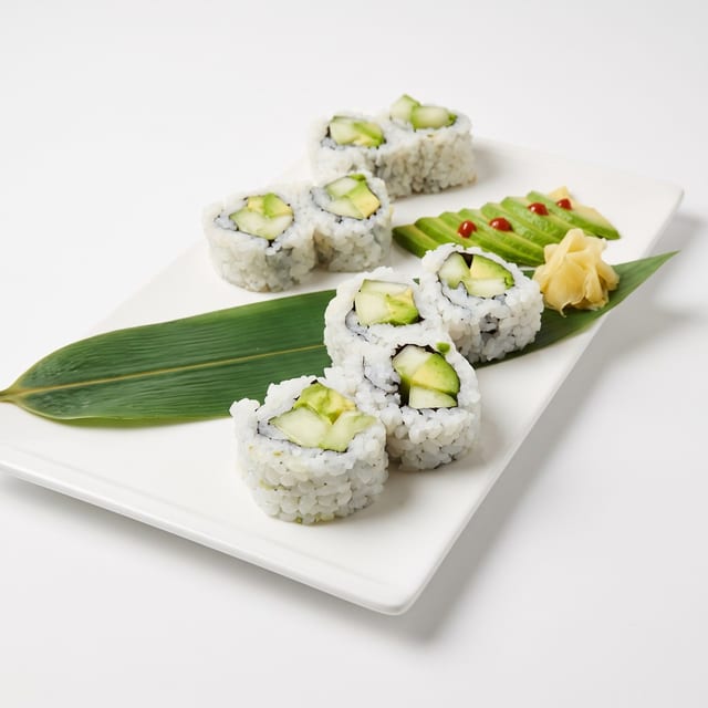 Cucumber & Avocado Roll.